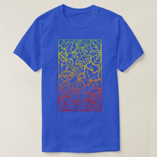 T-shirt Feuilles d'automne (Design devant)