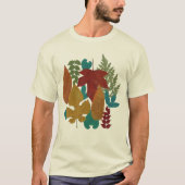 T-shirt Feuilles d'automne (Devant)
