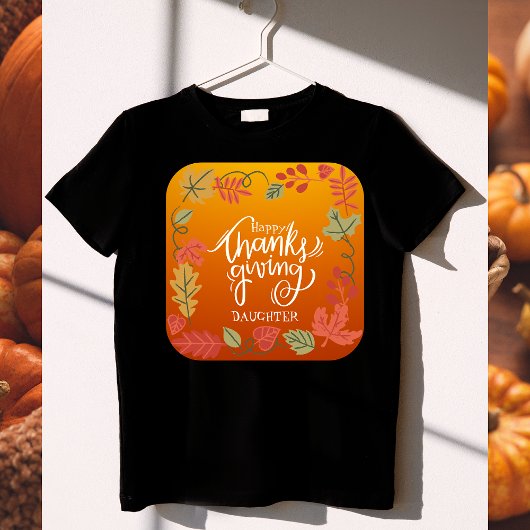 T-Shirt Feuilles D'Automne Correspondantes Famille Réunion