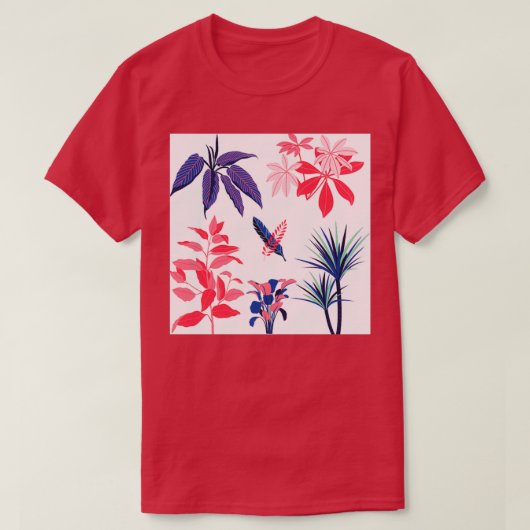 T-shirt Feuilles d'automntrois (Design devant)