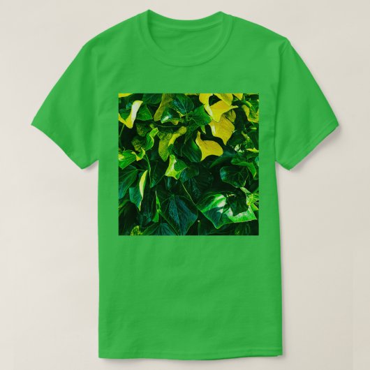 T-shirt Feuilles de curling (Design devant)