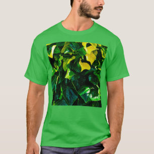 T-shirt Feuilles de curling
