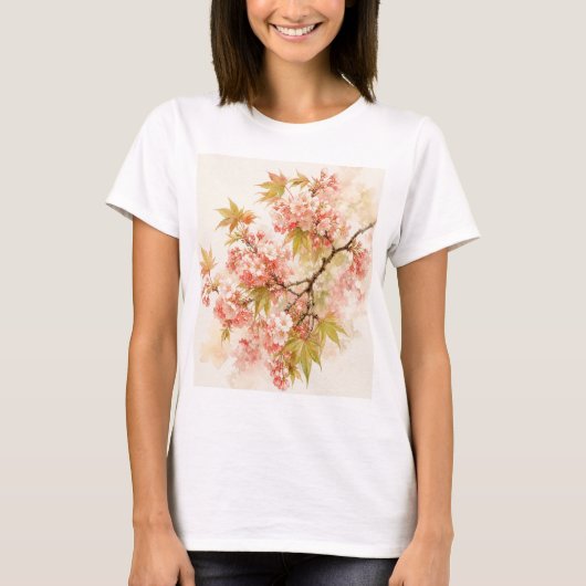 T-shirt Feuilles d'érable (Devant)