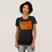 T-Shirt Feuilles d'Érable d'Automne (Devant entier)