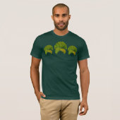 T-shirt Feuilles Ginkgo (Devant entier)