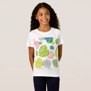 T-Shirt Feuilles tropicales multicolores
