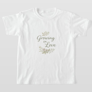 T-shirt Feuilles vertes art IA