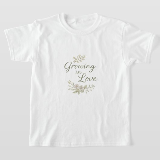 T-shirt Feuilles vertes art IA  (Poser)