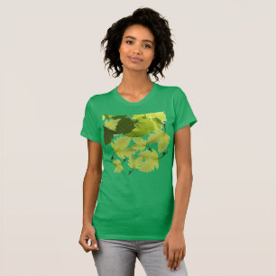 T-shirt Feuilles verts de vigne