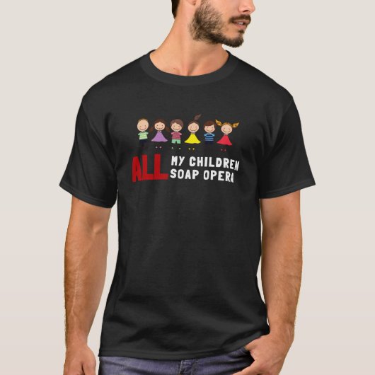 T-shirt feuilleton pour tous mes enfants (Devant)