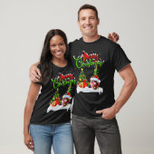 T-shirt Feux d'arbre Noël Feu de Noël Oignon végétal de ch (Unisexe)