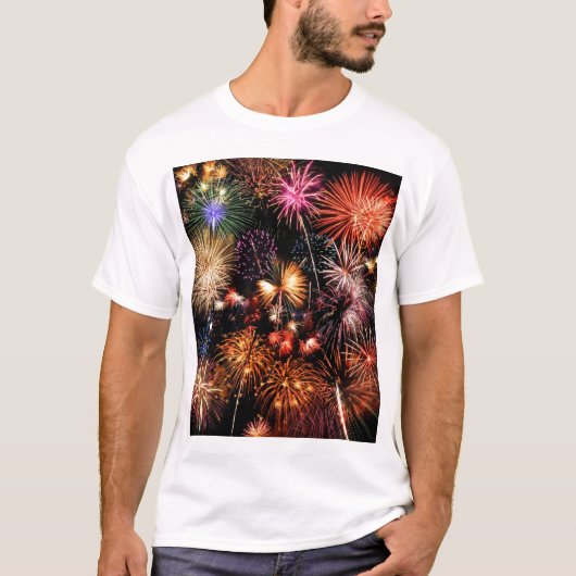 T-shirt Feux d'artifice (Devant)