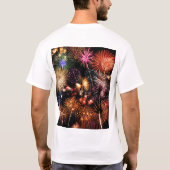 T-shirt Feux d'artifice (Dos)