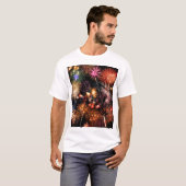 T-shirt Feux d'artifice (Devant entier)
