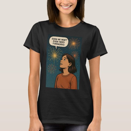T-shirt Feux d'artifice (Devant)