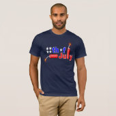 T-SHIRT FEUX D'ARTIFICE (Devant entier)