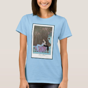 T-shirt Feux d'artifice Art Déco vintage Le Feu, George Ba