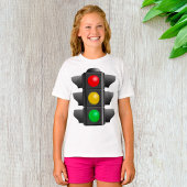 T-shirt Feux de circulation Signal rouge jaune vert