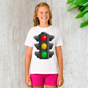 T-shirt Feux de circulation Signal rouge jaune vert