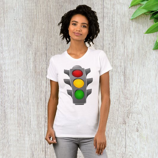 T-shirt Feux de circulation Signal rouge jaune vert