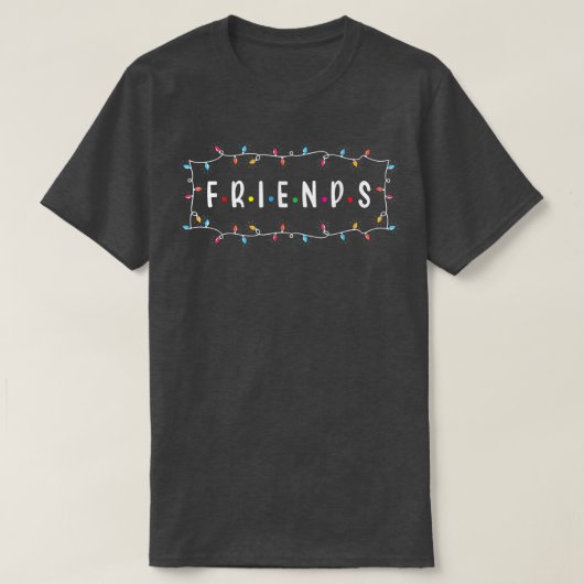 T-shirt Feux de Noël (Design devant)