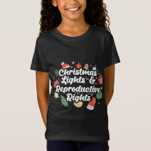 T-Shirt Feux De Noël Et Droits De Reproduction Noël