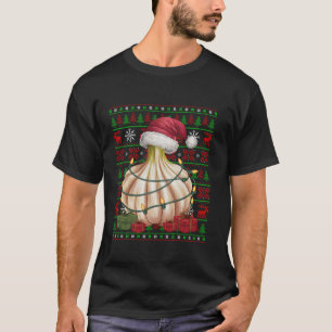 T-shirt Feux de Noël Feu de Père Noël Végétal Christ