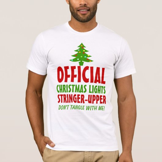 T-shirt Feux de Noël Stringer Upper (Devant)