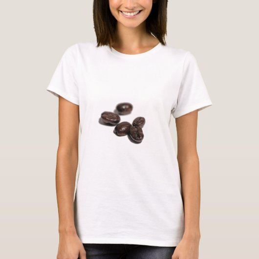 T-shirt Fèves de café grillées (Devant)