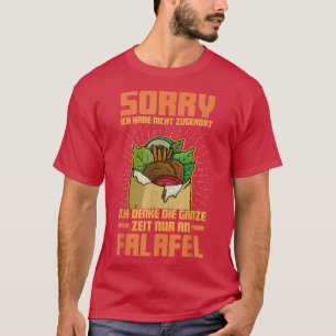 T-shirt fèves falafel cuisine arabe égypte vacances végéta