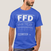 T-shirt FFD de l'aéroport de Fairford (Devant)