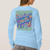 T-shirt "Fflotter dans l'amitié" Manches longues (Dos)