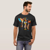 T-shirt Fflotter par : La Featherfly (Devant entier)