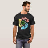 T-shirt FFXIV Summoner - Carbuncles (Devant entier)