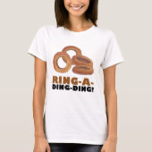 T-shirt Fiançailles de bachelorette de Ring-a-Ding-Ding Ma (Devant)