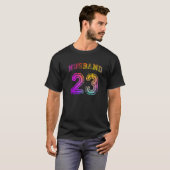 T-shirt Fiançailles du mari Mari correspondant 2023 Hon (Devant entier)