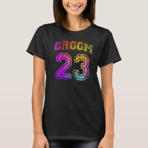 T-shirt Fiançailles du marié Fête de mariage du marié 2023