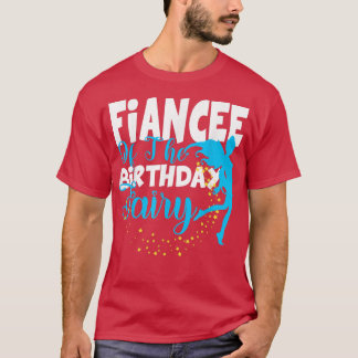 T-shirt Fiance de l'anniversaire Imaginaire fée d'annivers