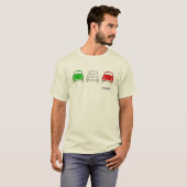 T-shirt fiat500trio (Devant entier)