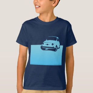 T-shirt Fiat 500, 1959 - bleu de lt sur les chemises