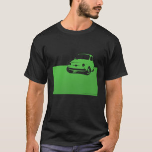 T-shirt Fiat 500, 1959 - verdissez sur l'obscurité