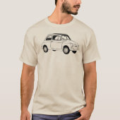 T-shirt Fiat 500 (Cinquecento) (Devant)