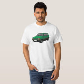 T-shirt Fiat Panda 45 Mk1 (Tipo 141) Green (Devant entier)