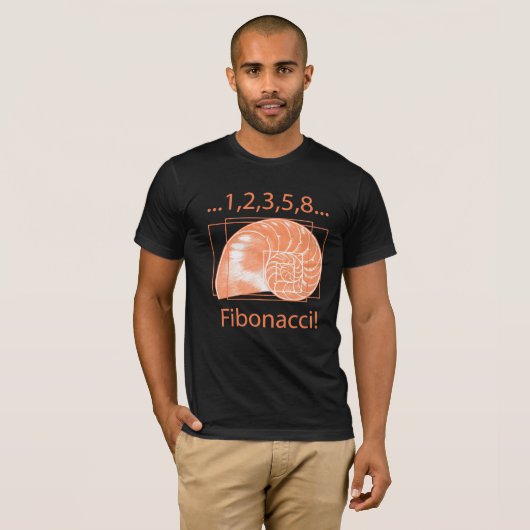T-shirt Fibonacci ! (Devant entier)