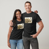 T-shirt Fibonacci Spiral Math Golden Ratio Elephant (Unisexe)