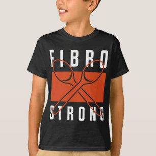 T-shirt Fibro de sensibilisation Cuillères graphiques fort