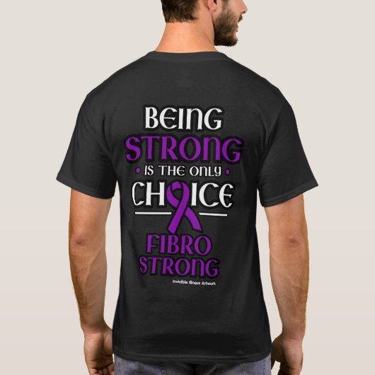 T-shirt Fibro fort (Dos)