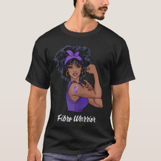 T-shirt Fibro Warrior Support Fibromyalgia Sensibilisation