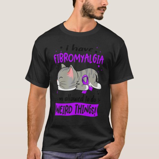 T-shirt Fibromyalgia Awareness (Devant)