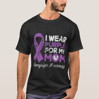 T-shirt Fibromyalgia Maman Fibro Mère Fibromyositis Soutie